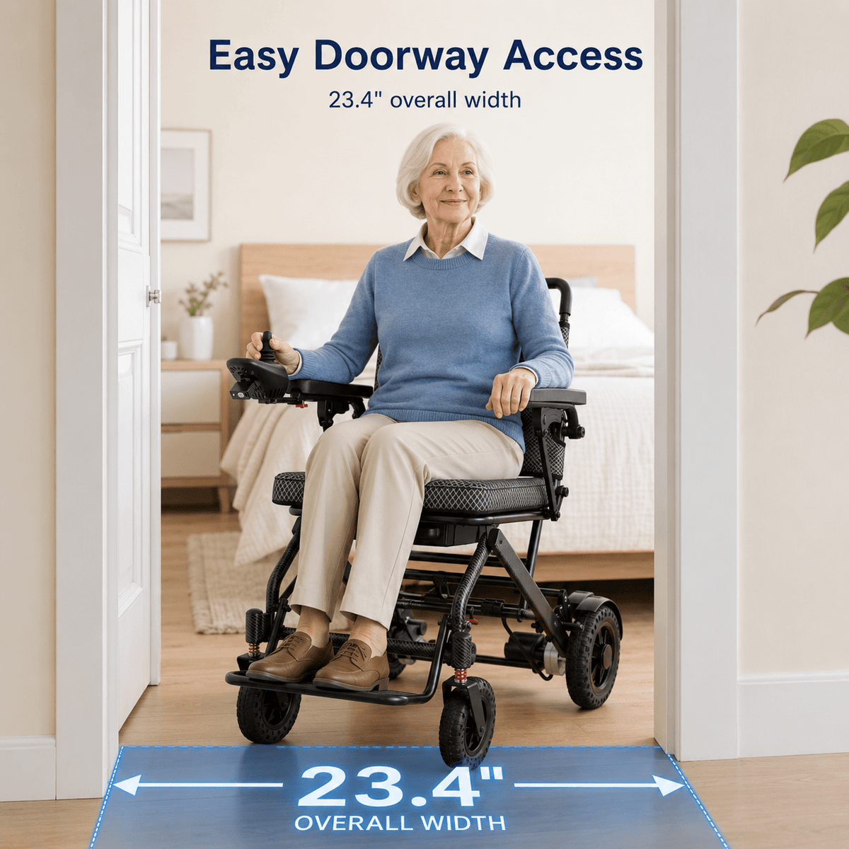 Fauteuil Électrique Ultra-Léger